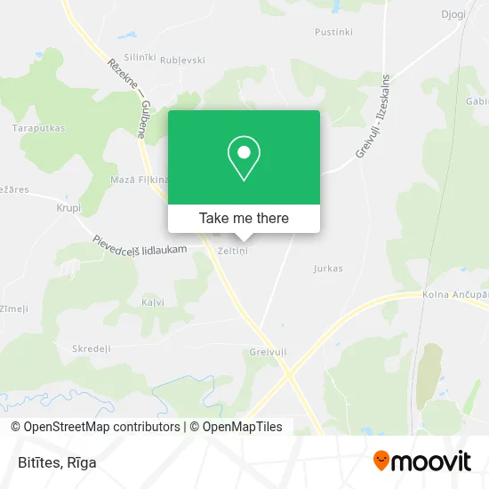 Bitītes map