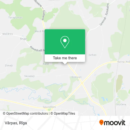 Vārpas map