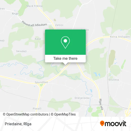 Priedaine map