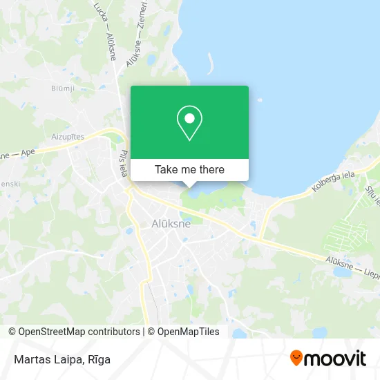 Martas Laipa map