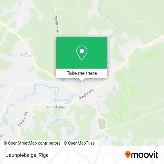 Jaunpiebalga map