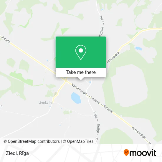 Ziedi map