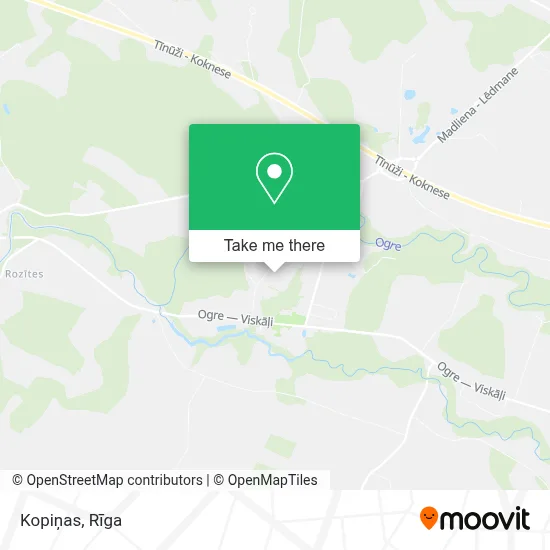Kopiņas map