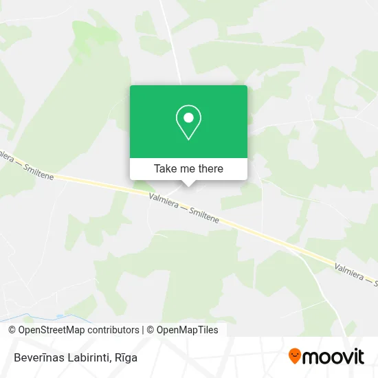 Beverīnas Labirinti map