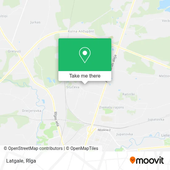 Latgale map