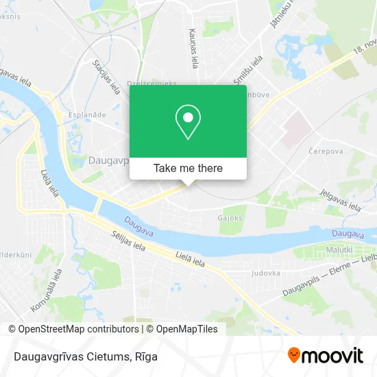 Daugavgrīvas Cietums map