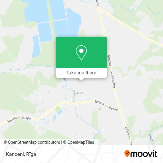 Kanceni map