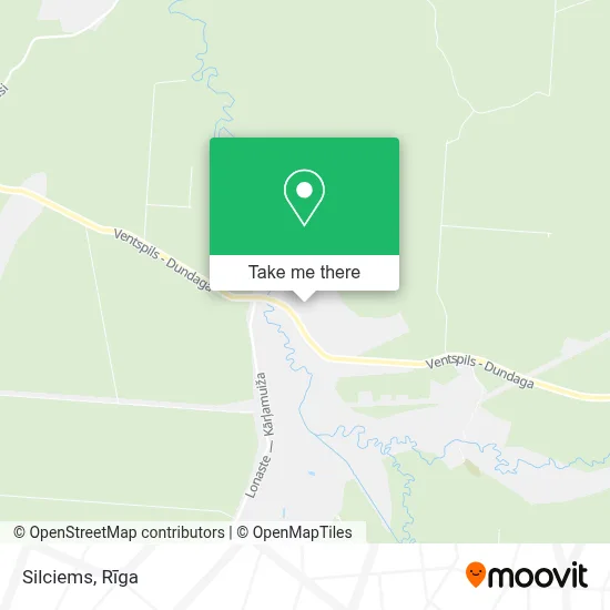 Silciems map