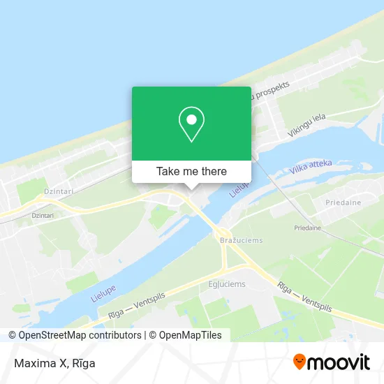 Maxima X map