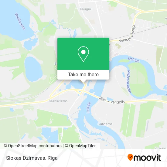 Slokas Dzirnavas map