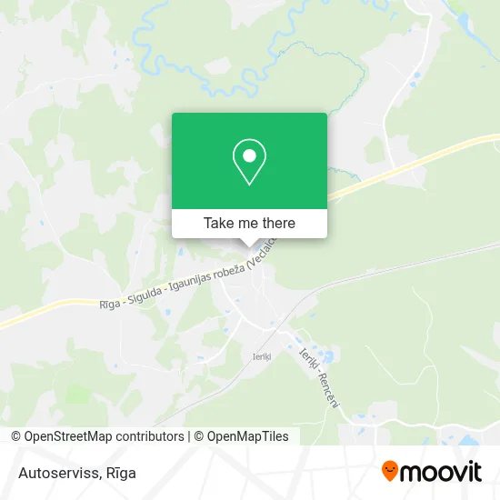 Autoserviss map