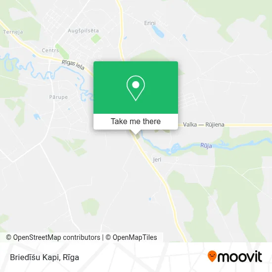 Briedīšu Kapi map