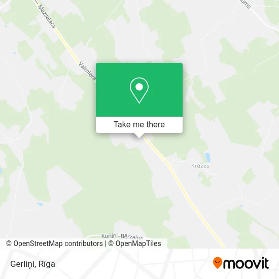 Gerliņi map