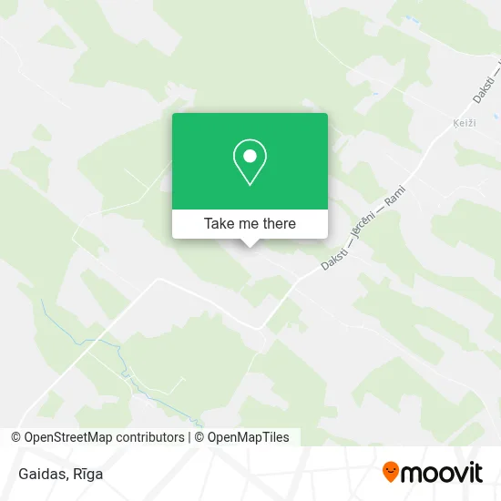 Gaidas map