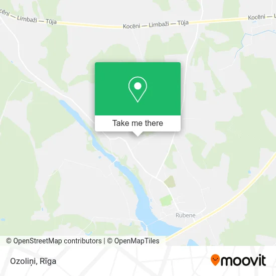 Ozoliņi map