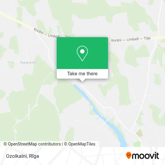 Ozolkalni map