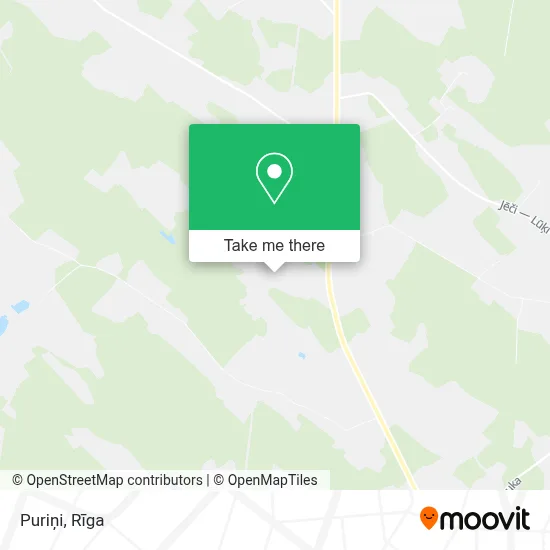 Puriņi map