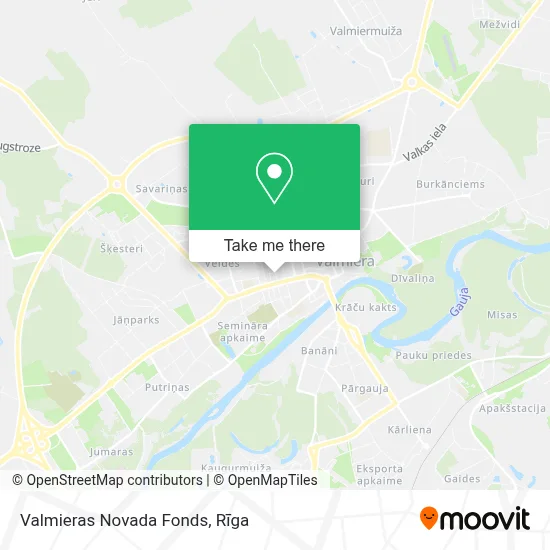 Valmieras Novada Fonds map