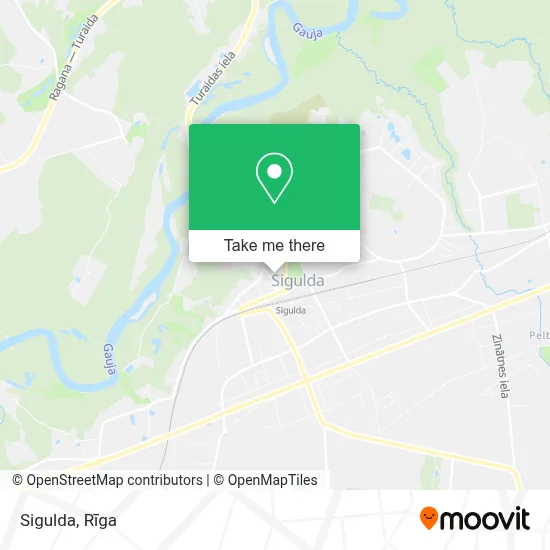 Sigulda map