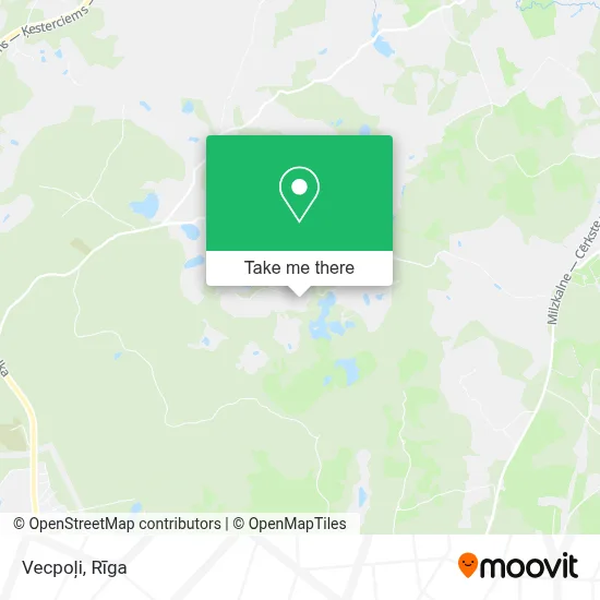 Vecpoļi map