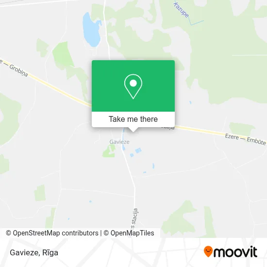 Gavieze map