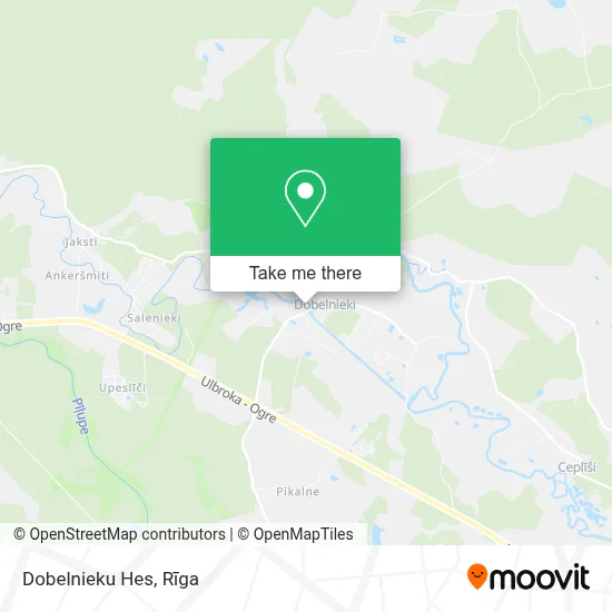 Dobelnieku Hes map