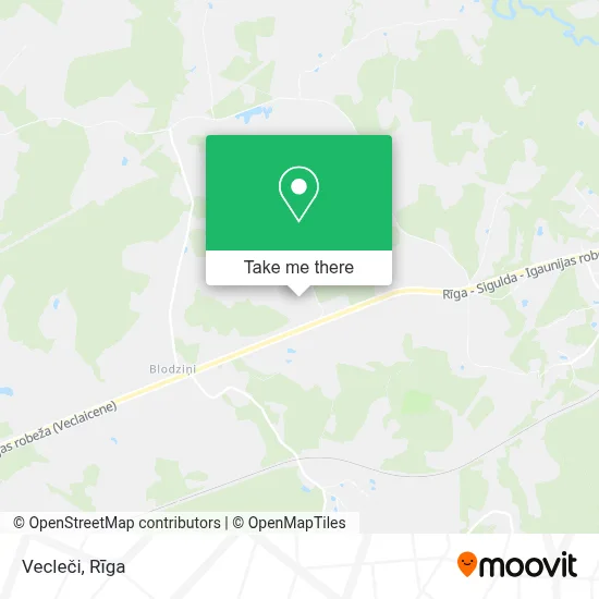 Vecleči map