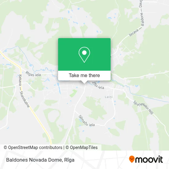 Baldones Novada Dome map
