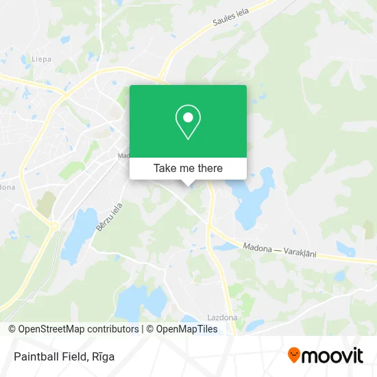 Paintball Field map
