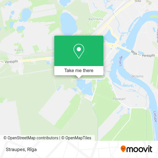Straupes map