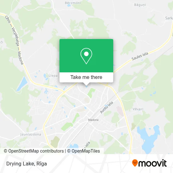 Drying Lake map