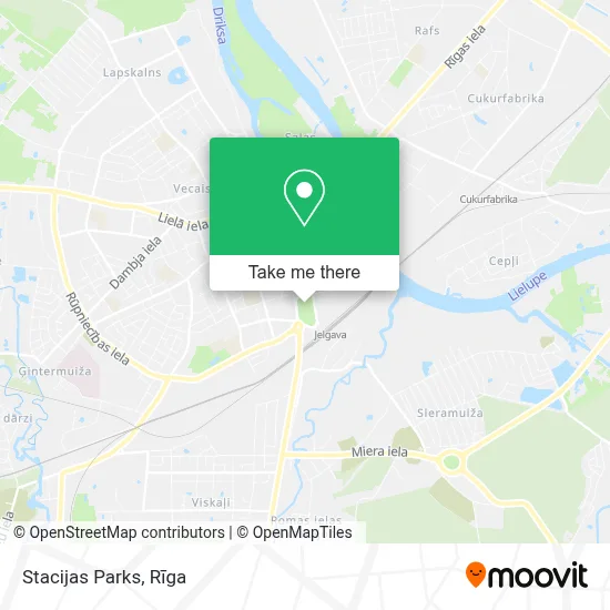 Stacijas Parks map
