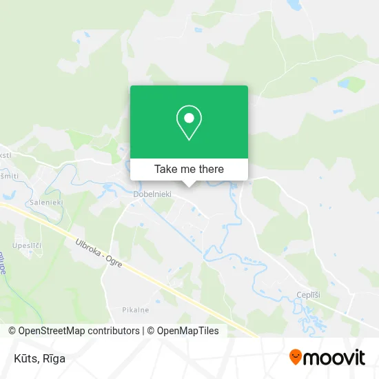 Kūts map