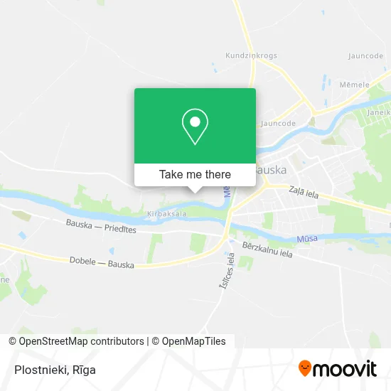 Plostnieki map
