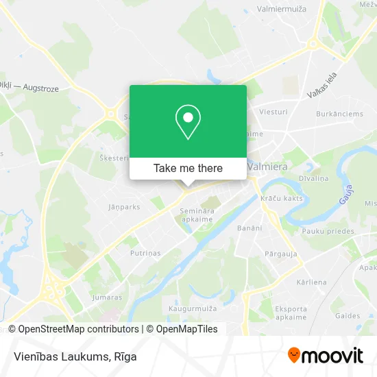 Vienības Laukums map
