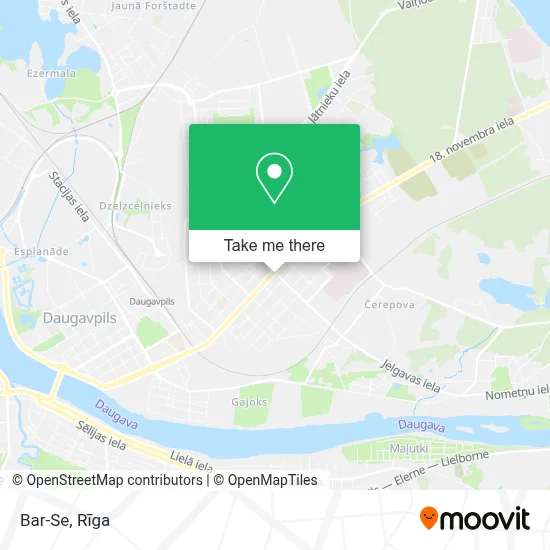 Bar-Se map