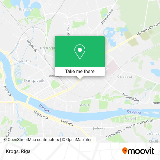 Krogs map