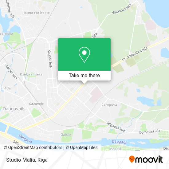 Studio Malia map