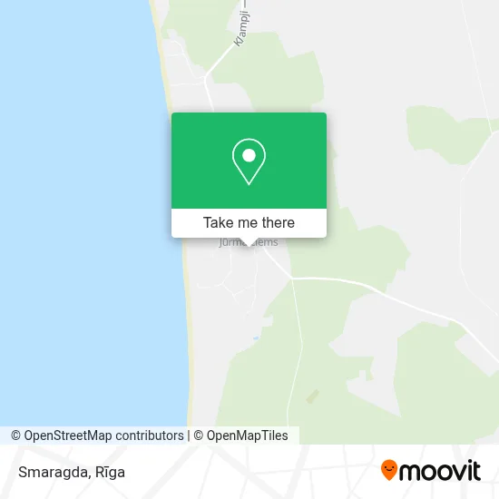 Smaragda map