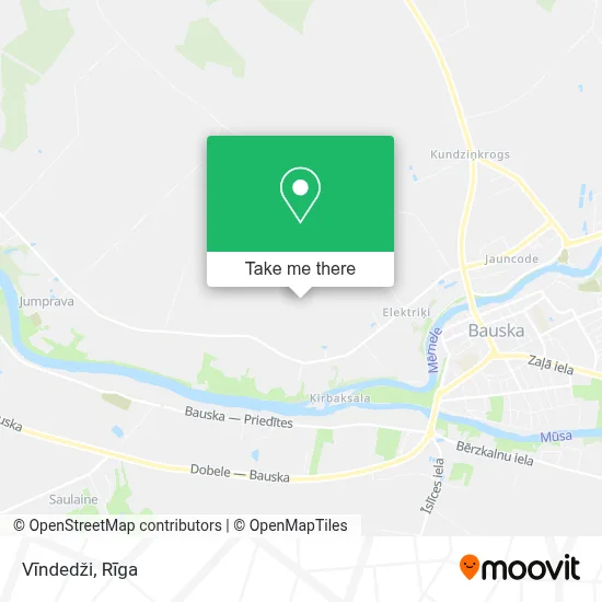 Vīndedži map