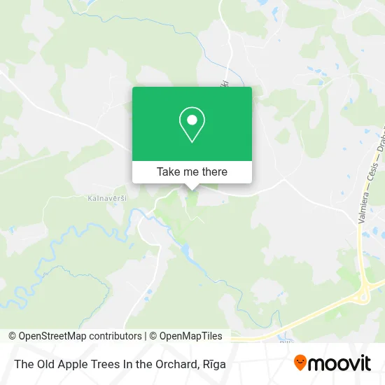 The Old Apple Trees In the Orchard map