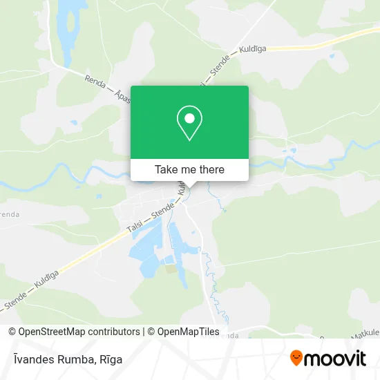 Īvandes Rumba map