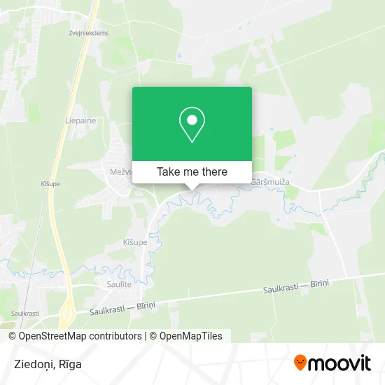 Ziedoņi map
