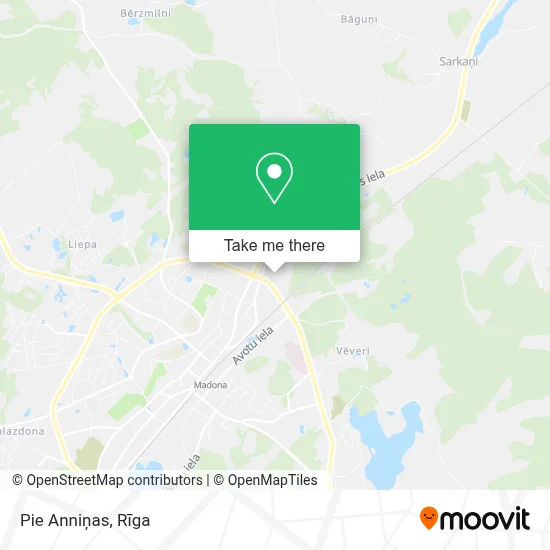 Pie Anniņas map