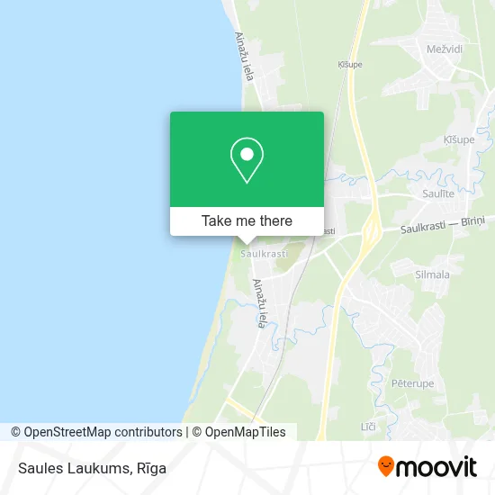 Saules Laukums map