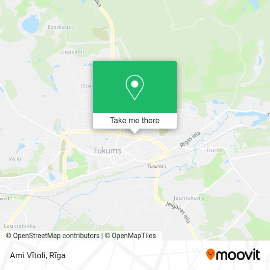 Ami Vītoli map