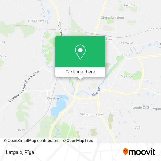 Latgale map