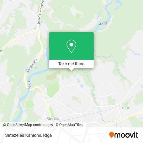Satezeles Kanjons map