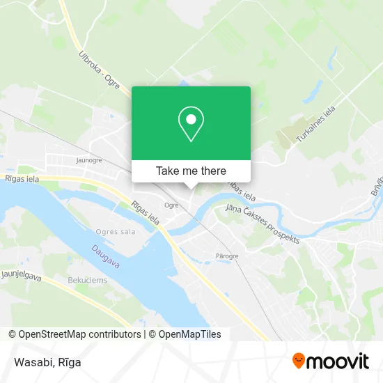 Wasabi map