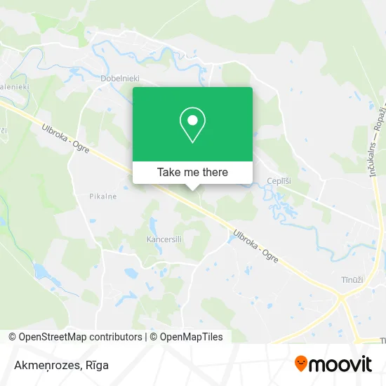 Akmeņrozes map